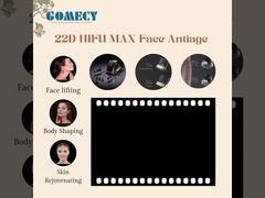 22D HIFU MAX फेस एंटी एजिंग झुर्रियां हटाने वाली त्वचा कसने वाली सौंदर्य मशीन